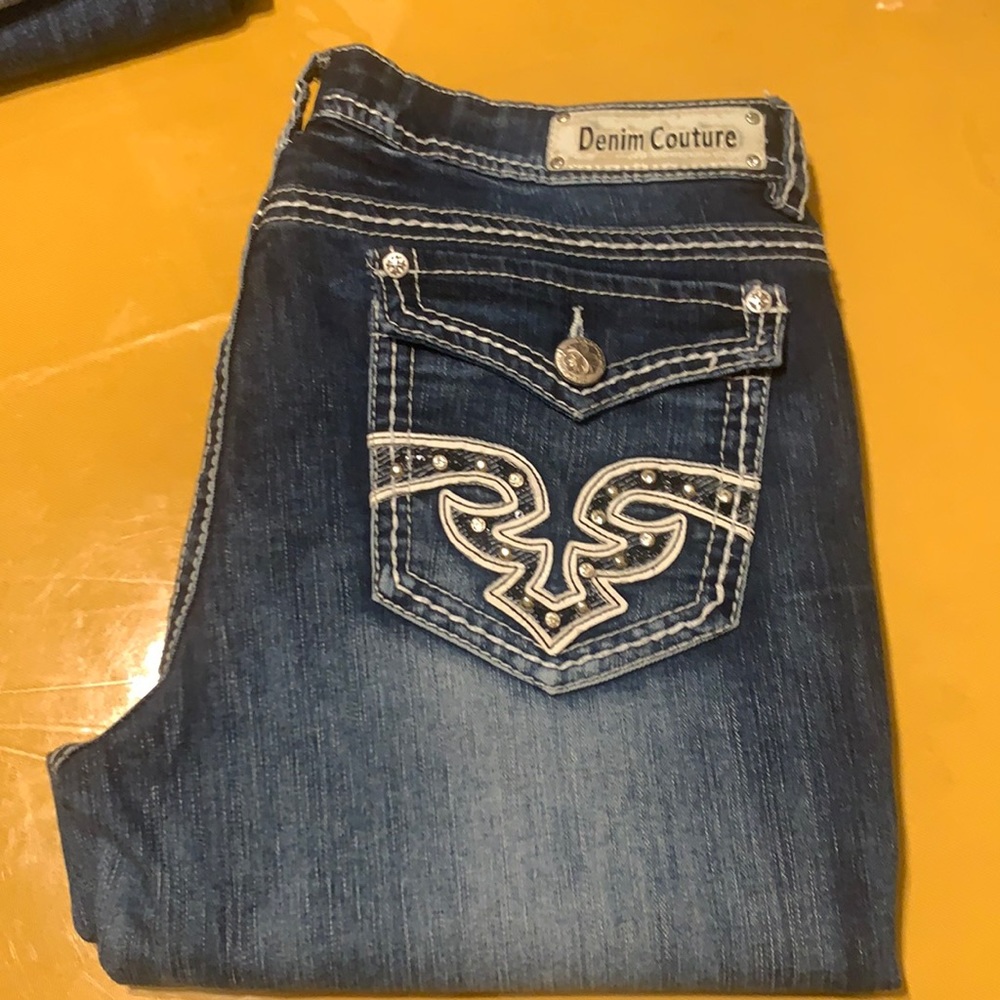Denim couture jeans bootcut